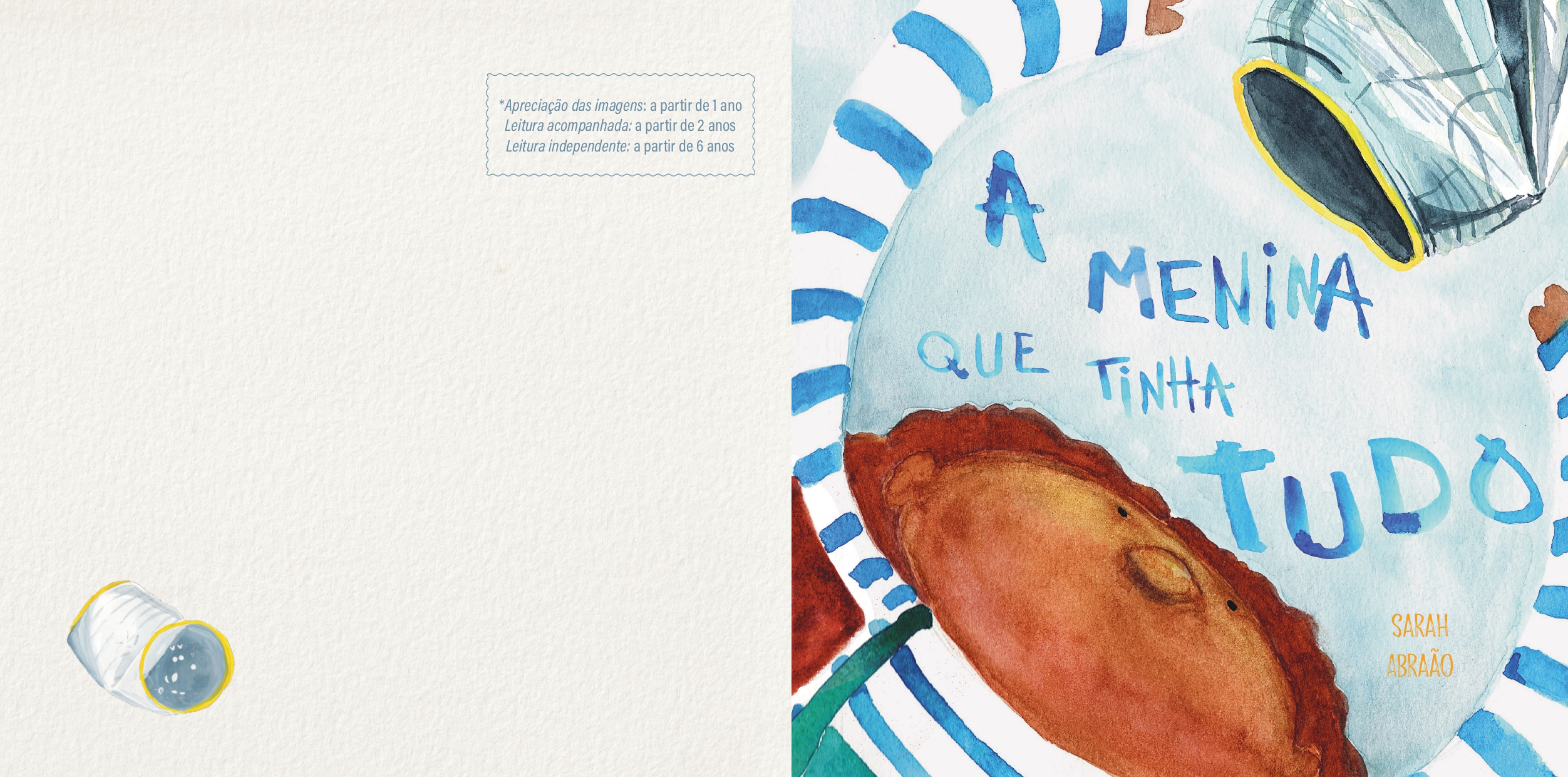 Apreciação do livro “A menina que tinha tudo” por Cláudio Eduardo Resende Alves